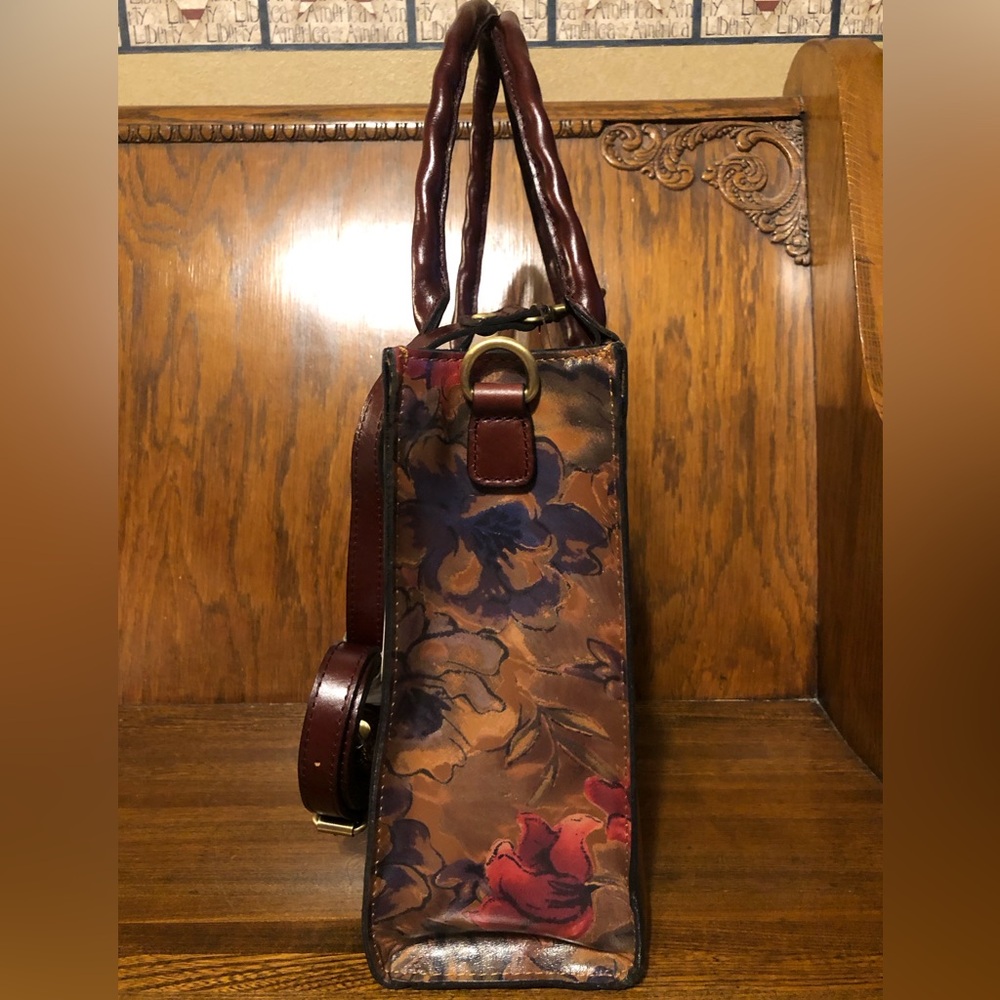 NWT-Patricia Nash-SET-Sienna Sunset-Zancona Tote & Reiti Trifold Wallet-$308 - Picture 8 of 16